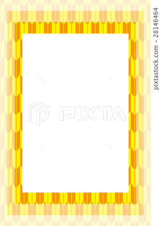 Background material Wallpaper, Photo frame, Photo frame, Graduation ceremony, Enrollment, Japanese style, Traditional pattern, Yaginigo pattern, Kimono, Copy space, Spring 28146464