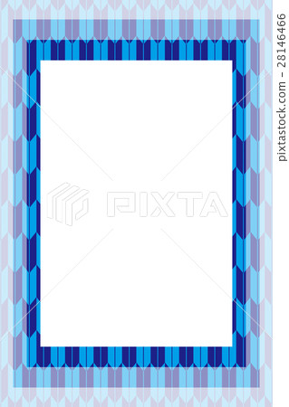 Background material Wallpaper, Photo frame, Photo frame, Graduation ceremony, Enrollment, Japanese style, Traditional pattern, Yaginigo pattern, Kimono, Copy space, Spring 28146466
