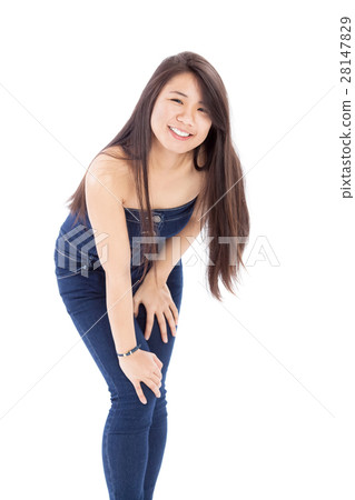 Long-haired half girl 28147829