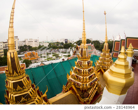 Wat Ratchanadda, Loha Prasat and Traditional Thai Wat Ratchanadda, Loha Prasat and Traditional Thai 28148964