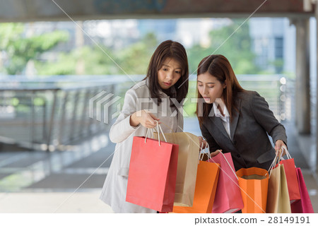 business woman and friend happy  28149191