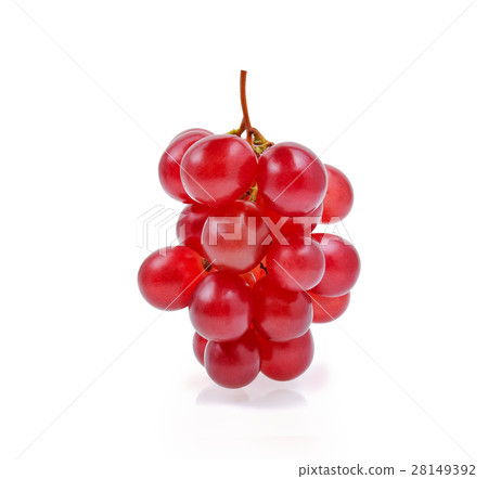 red grape isolated on white red grape isolated on white 28149392
