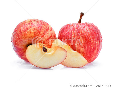gala apples with drops of water 28149843