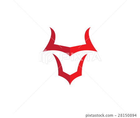 Red Bull Taurus Logo Template vector icon illustra Red Bull Taurus Logo Template vector icon illustra 28150894