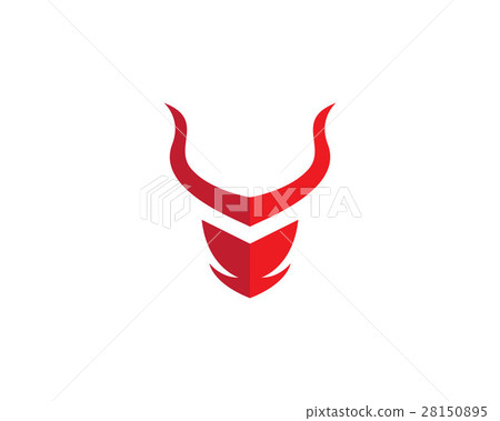Red Bull Taurus Logo Template vector icon illustra 28150895