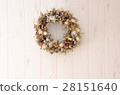 乾燥花花環 28151640