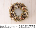 乾燥花花環 28151775