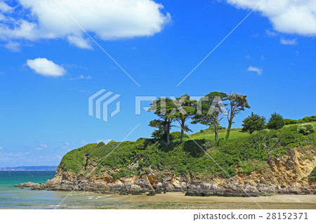 beautiful landscape coast in France 28152371