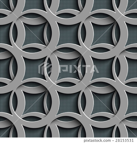 Seamless Circle Pattern 28153531