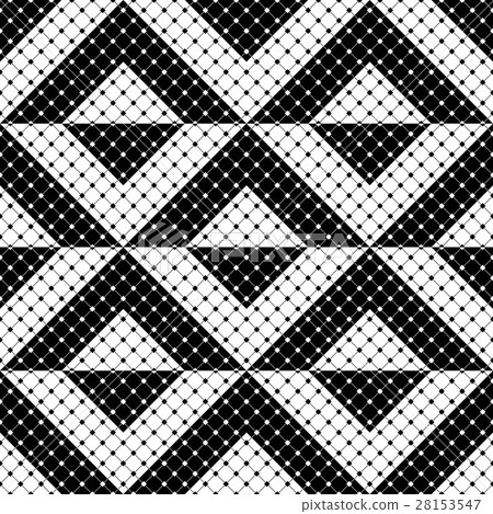 Seamless Triangle Pattern - Stock Illustration [28153547] - PIXTA