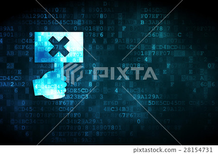 Politics concept: Protest on digital background Politics concept: Protest on digital background 28154731