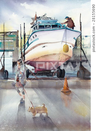 Fishing boat holiday 28155690