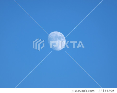 在藍天的月亮 28155896