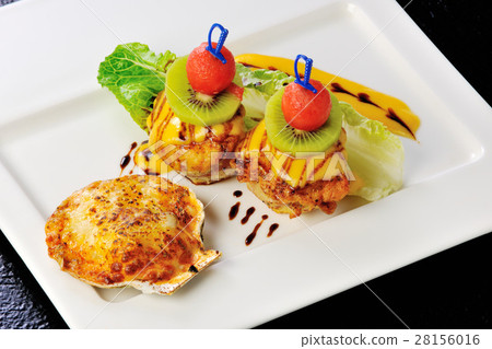 Orange juice snowflake fish Orange juice snowflake fish 28156016