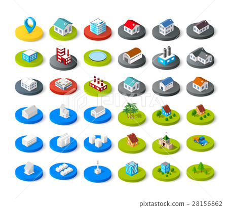 Isometric vector icon - Stock Illustration [28156862] - PIXTA