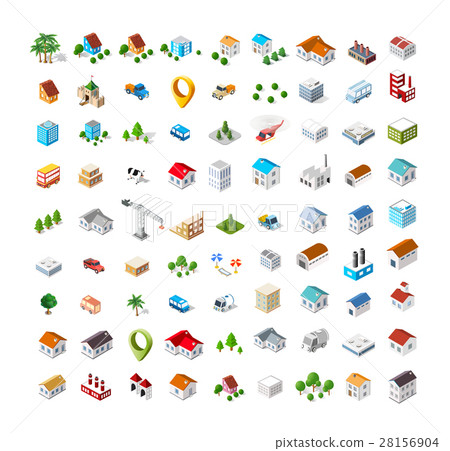 Isometric vector icon - Stock Illustration [28156904] - PIXTA