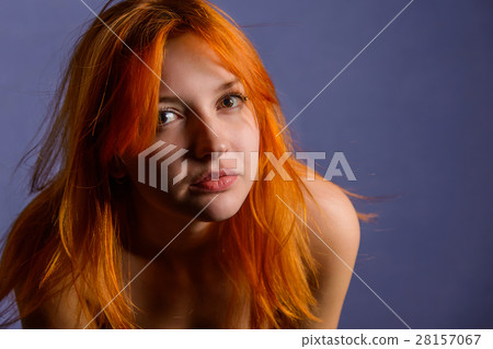 Beautiful smiling woman portrait Beautiful smiling woman portrait 28157067