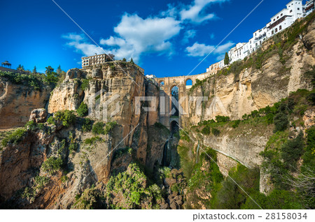 Bridge in Ronda, Andalusia, ronda, Spain 28158034