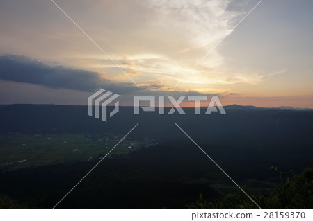阿蘇山（日落） 28159370
