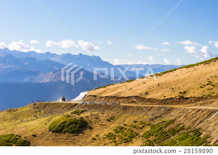 Autumn mountain landscape, Krasnaya Polyana, Sochi Autumn mountain landscape, Krasnaya Polyana, Sochi 28159890