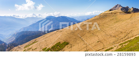 Autumn mountain landscape, Krasnaya Polyana, Sochi Autumn mountain landscape, Krasnaya Polyana, Sochi 28159893