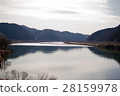 Flow of the Kitakami River in winter 28159978