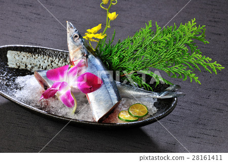 鹽烤秋刀魚 28161411