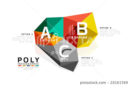 ABC infographics vector - Stock Illustration [28161569] - PIXTA