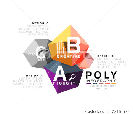 ABC infographics vector - Stock Illustration [28161584] - PIXTA