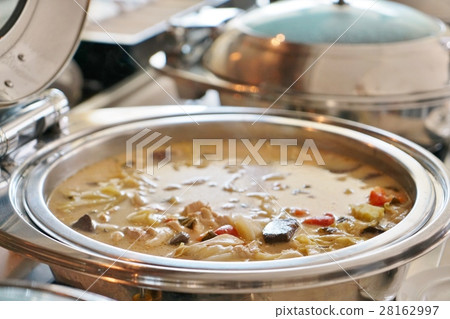 Thai cuisine 'Tom car gai', image of lunch buffet image 28162997