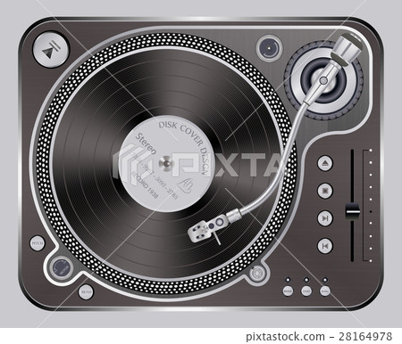 Interface Turntables on Whete Background 28164978