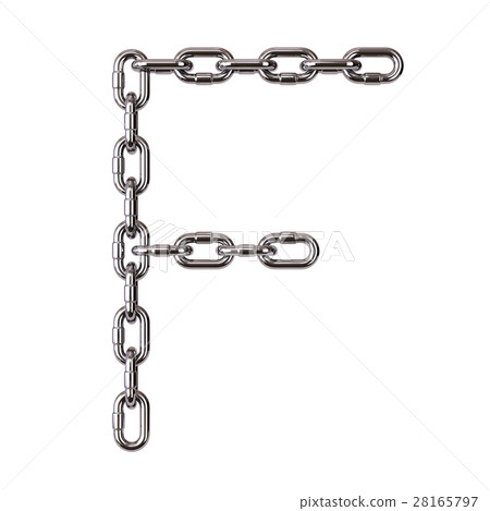 Font F chain - Stock Illustration [28165797] - PIXTA