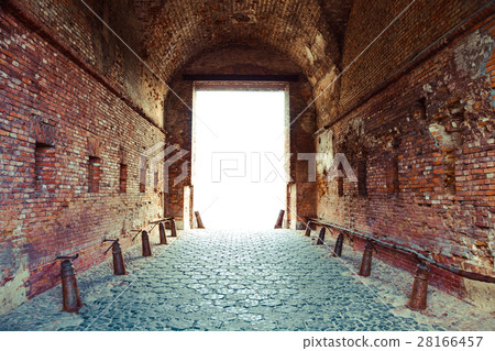 Corridor through the fortress 28166457