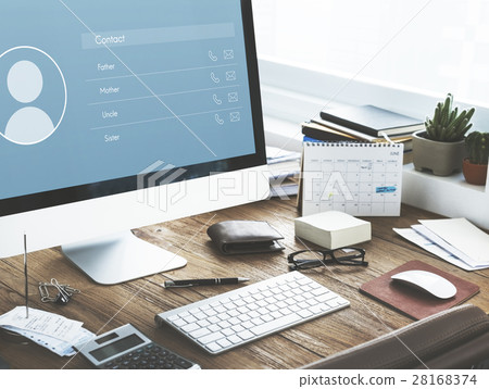 Application Contact Communication Connection Concept 28168374