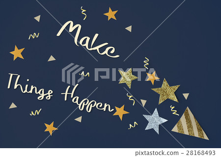 Celebration Happiness Season Surprised Concept 28168493