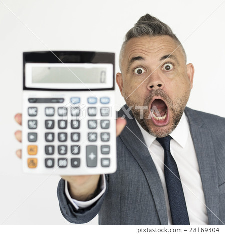 Businessman Adult Portrait Occupation Concept 28169304