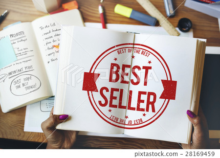 Best Seller Certificate Stamp Concept 28169459