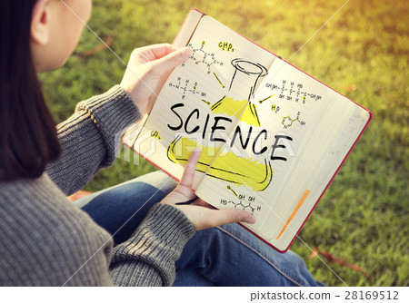 圖庫照片: science experiment laboratory formula chemical concept