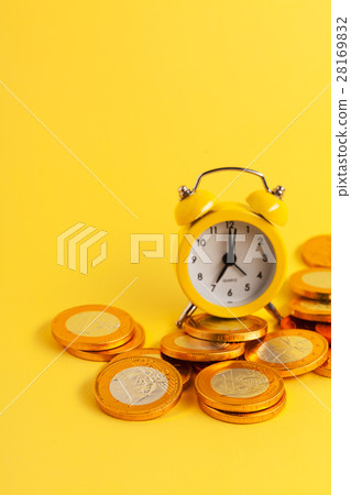 yellow alarm clock yellow alarm clock 28169832