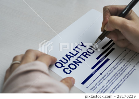 Quality Control Improve Strategy Concept Quality Control Improve Strategy Concept 28170229