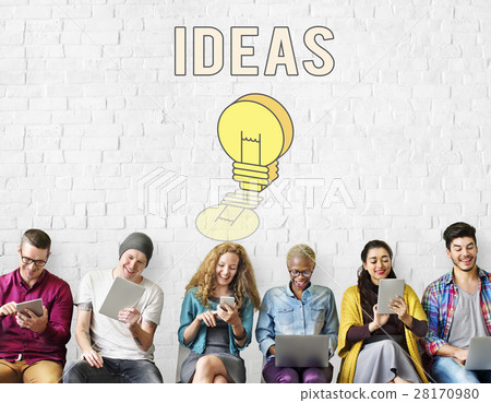 Inspire Fresh Ideas Creativity Concept 28170980