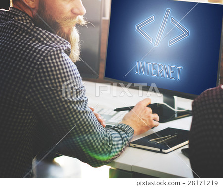 Web Development Internet Digital Graphic Html Concept 28171219