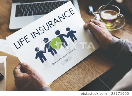 Insurance Coverage Mix Reimbursement Protection Concept 28171900