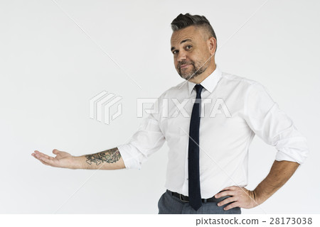 Businessman Adult Portrait Occupation Concept Businessman Adult Portrait Occupation Concept 28173038