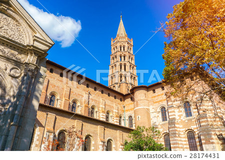 Basilica of Saint Sernin in Toulouse France Basilica of Saint Sernin in Toulouse France 28174431