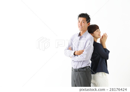 Lifestyle middle-aged man and woman Lifestyle middle-aged man and woman 28176424