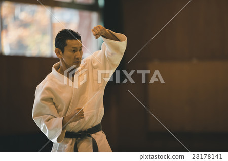 空手道 空的手 人物 28178141