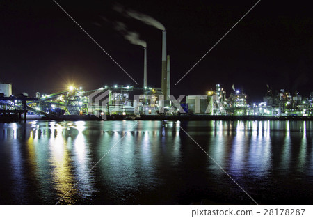 工廠夜景 工廠夜景 28178287