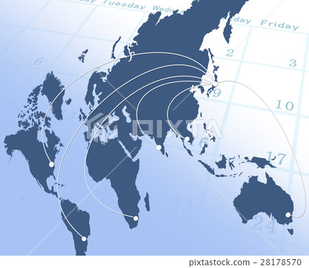 Business Japan World Map Transaction Business Japan World Map Transaction 28178570