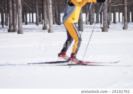 Nordic ski (blur expression) 28182762